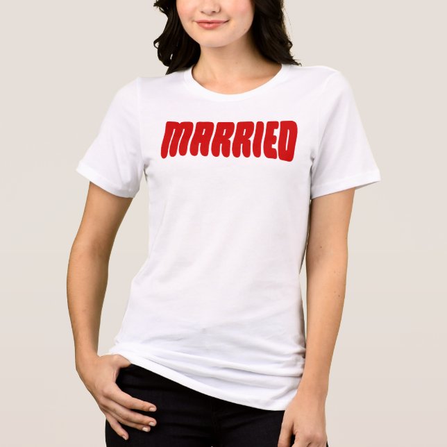 Married Tri-Blend Shirt (Front)