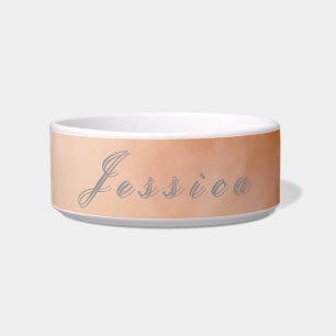 Marron and orange gradient colour name  bowl