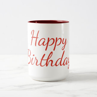 Marron gift Two-Tone coffee mug