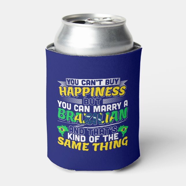 Marry a Brazilian - Brazil Happiness Can Cooler (Can Front)
