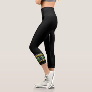 Marry a Brazilian - Brazil Happiness Capri Leggings