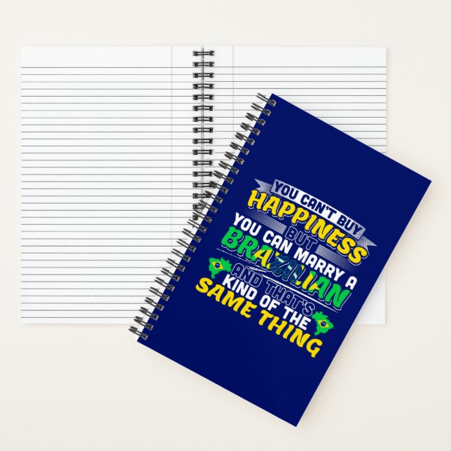 Marry a Brazilian - Brazil Happiness Notebook (Inside)