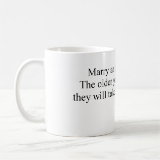 Marry an Archeologist Coffee Mug
