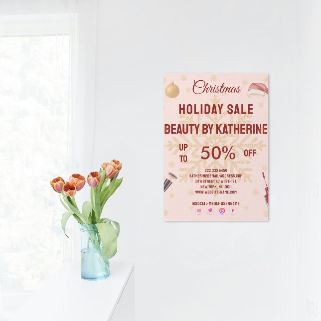 Marry Christmas Beauty Saloon Flyer (Creator Uploaded)