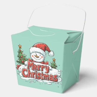 Marry Christmas Favour Box