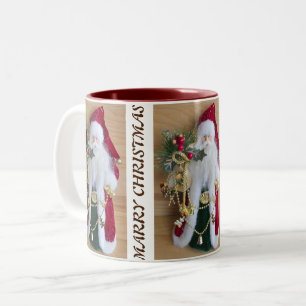 MARRY CHRISTMAS GOLD COFFEE MUGS