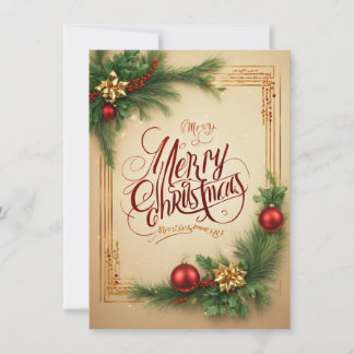 Marry Christmas Greeting Cards 