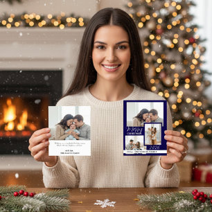 Marry Christmas Holiday Photo Card