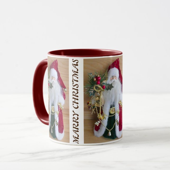 MARRY CHRISTMAS MUGS (Front Left)