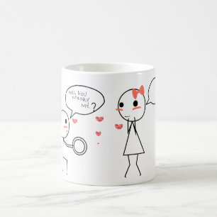 Marry me magic mug