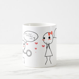 Marry me magic mug