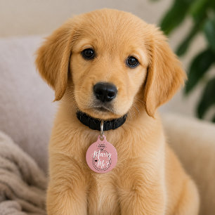 Marry Me Proposal Pet Tag