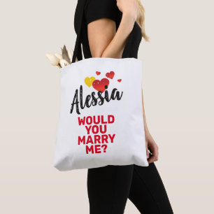 Marry Me Tote Bag