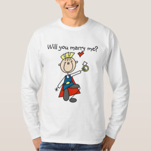 Marry Me Wedding Proposal Tshirts and Gifts