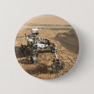 Mars 2020 Rover 6 Cm Round Badge