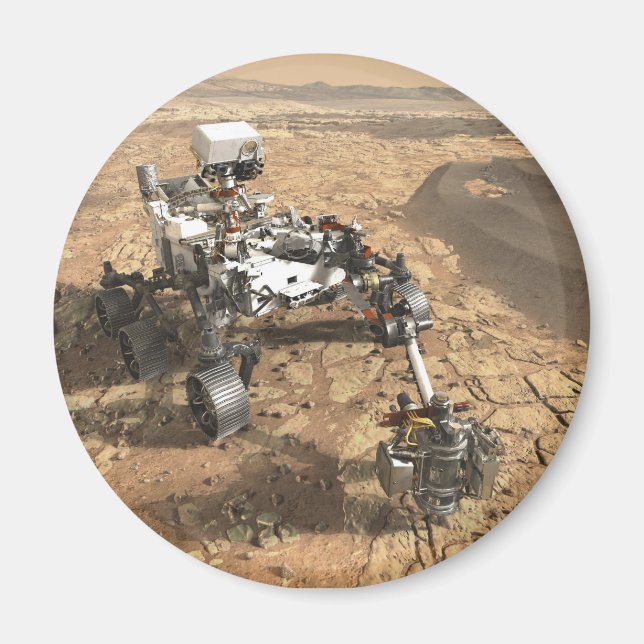 Mars 2020 Rover Magnet (Front)