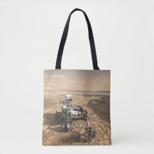 Mars 2020 Rover On The Surface Of Mars. Tote Bag