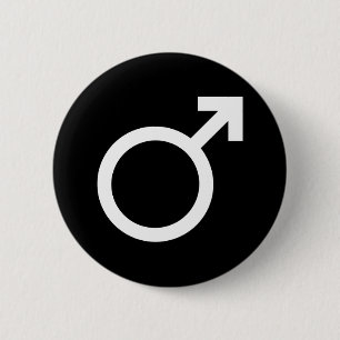 Mars 6 Cm Round Badge