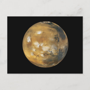 Mars!  A beautiful image from space.  NASA Postcard