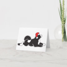 MARS Akita Christmas Notecard