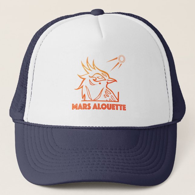 Mars Alouette dark blue cap (Front)