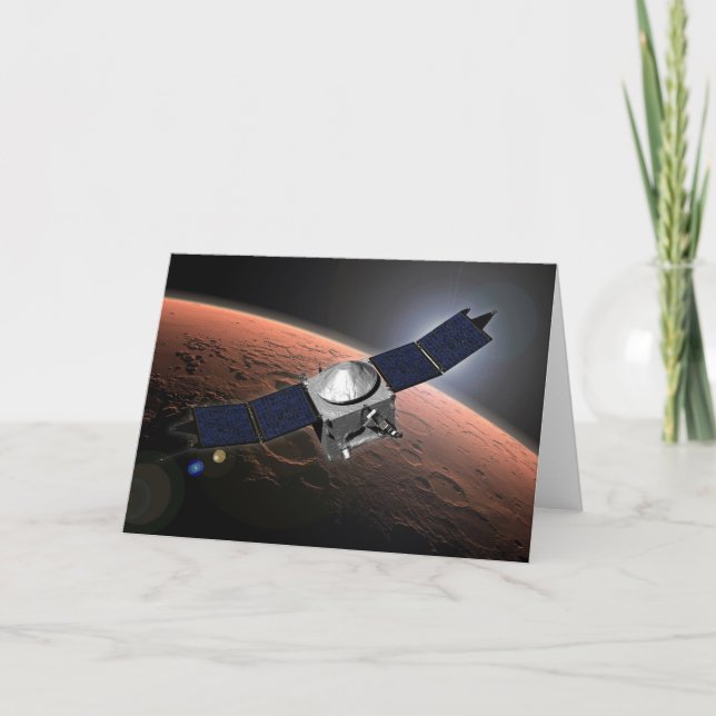 Mars Atmosphere And Volatile Evolution Mission. Card (Front)