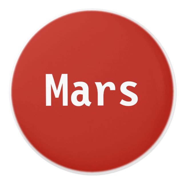 Mars Ceramic Knob (Front)