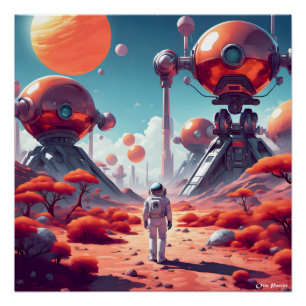 MARS CONQUEST 5 POSTER