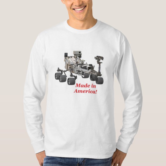 Mars Curiosity Rover T-shirt (Front)