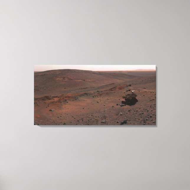 Mars Exploration Rover Spirit Canvas Print (Front)
