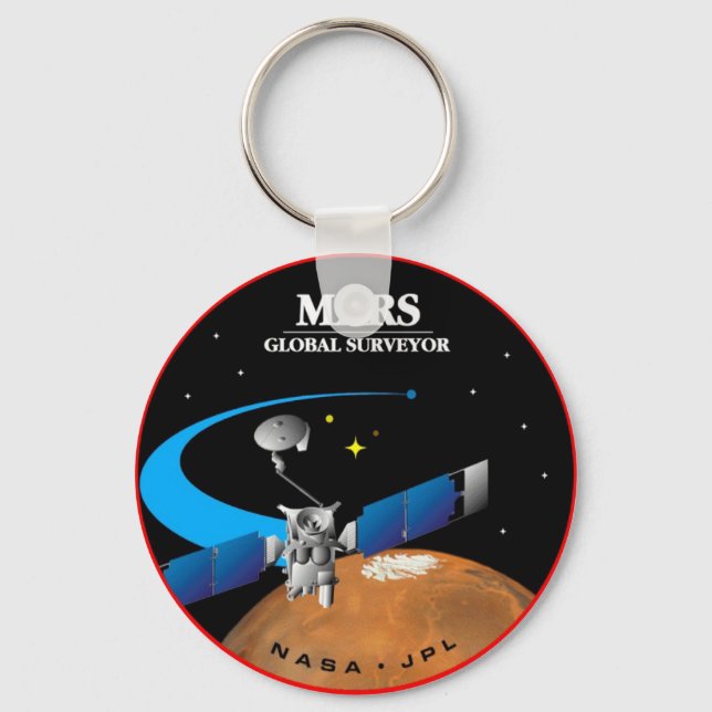 Mars Global Surveyor Key Ring (Front)