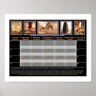 Mar's Habitat Poster