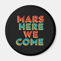 Mars Here We Come Funny Space Ship Travel