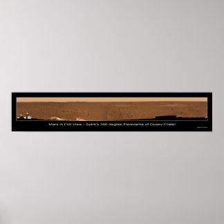 Mars in Full View Poster