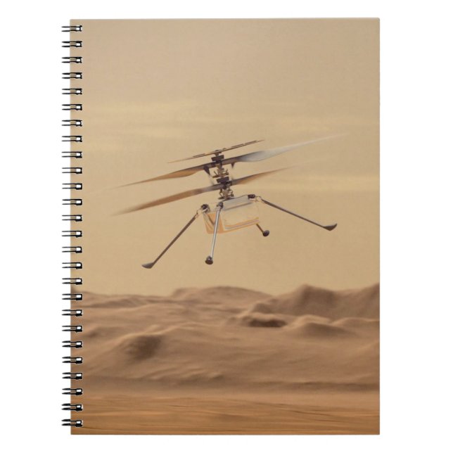 Mars Ingenuity Helicopter Flight Notebook (Front)