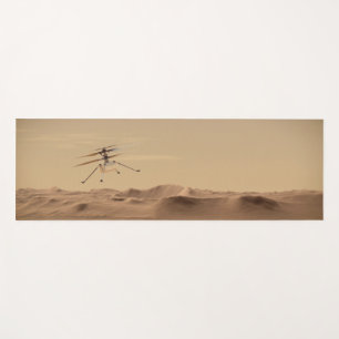 Mars Ingenuity Helicopter Flight Yoga Mat
