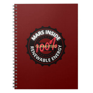 Mars Inside Notebook