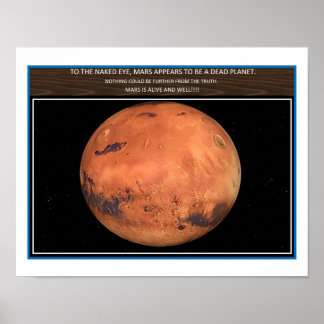 Mars Is Alive Poster
