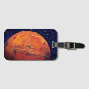 Mars Luggage Tag