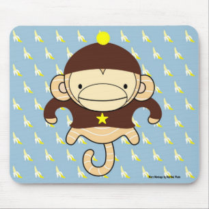 Mars Monkey Bananas Mousepad - FRANKIE