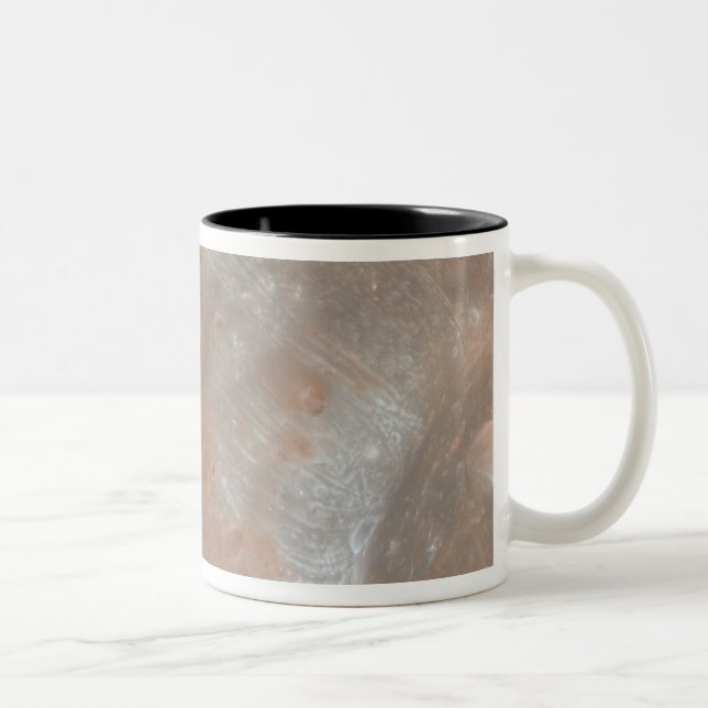 Mars moon Phobos Two-Tone Coffee Mug (Right)