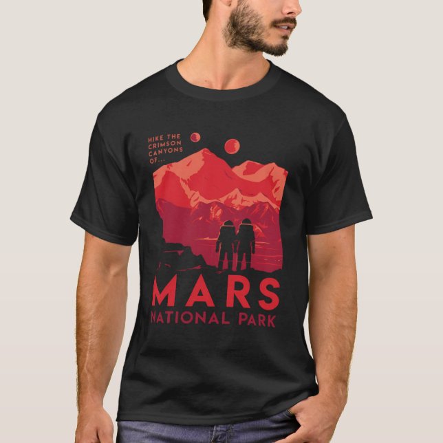 Mars National Park T-Shirt (Front)