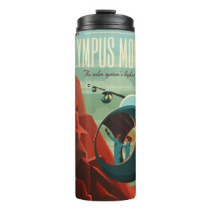 Mars Olympus Mons Highest Volcano Solar System Thermal Tumbler