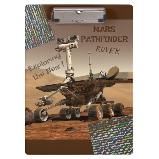 Mars Pathfinder Rover Clipboard (Front)