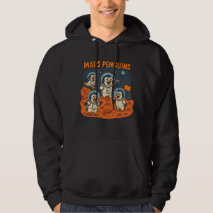 Mars Penguins funny animal space series! Hoodie