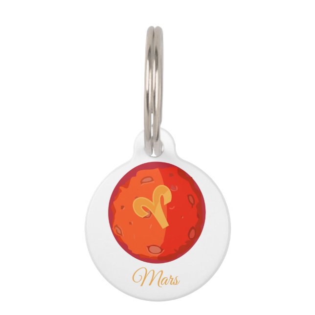 Mars Pet Tag (Front)