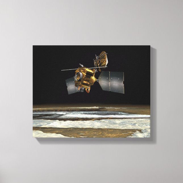 Mars Reconnaissance Orbiter 4 Canvas Print (Front)