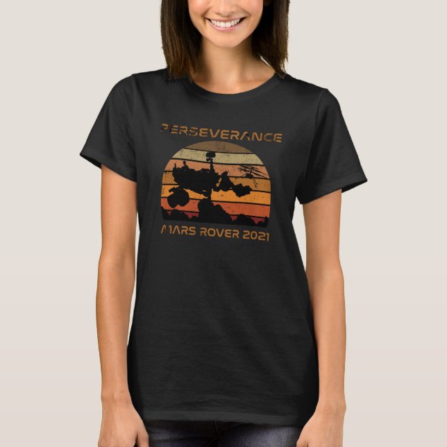 Mars Rover Perseverance T-Shirt (Front)