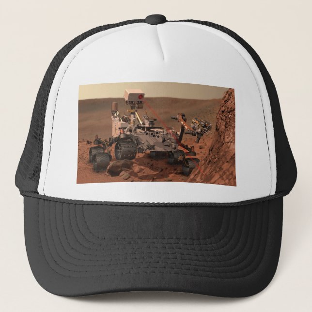 Mars Rover Trucker Hat (Front)