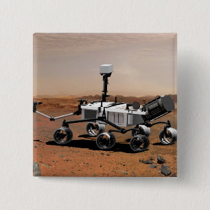 Mars Science Laboratory 2 15 Cm Square Badge